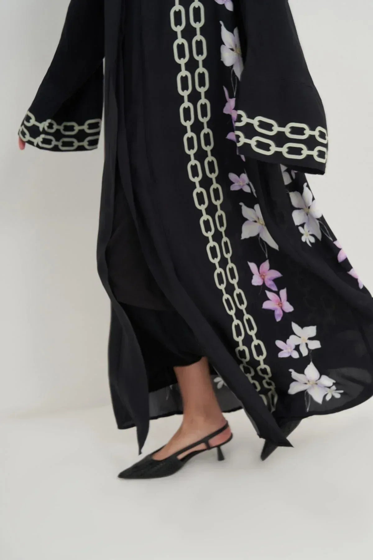 nora-premium-viscose-abaya-black-4460 - Carell Hijab