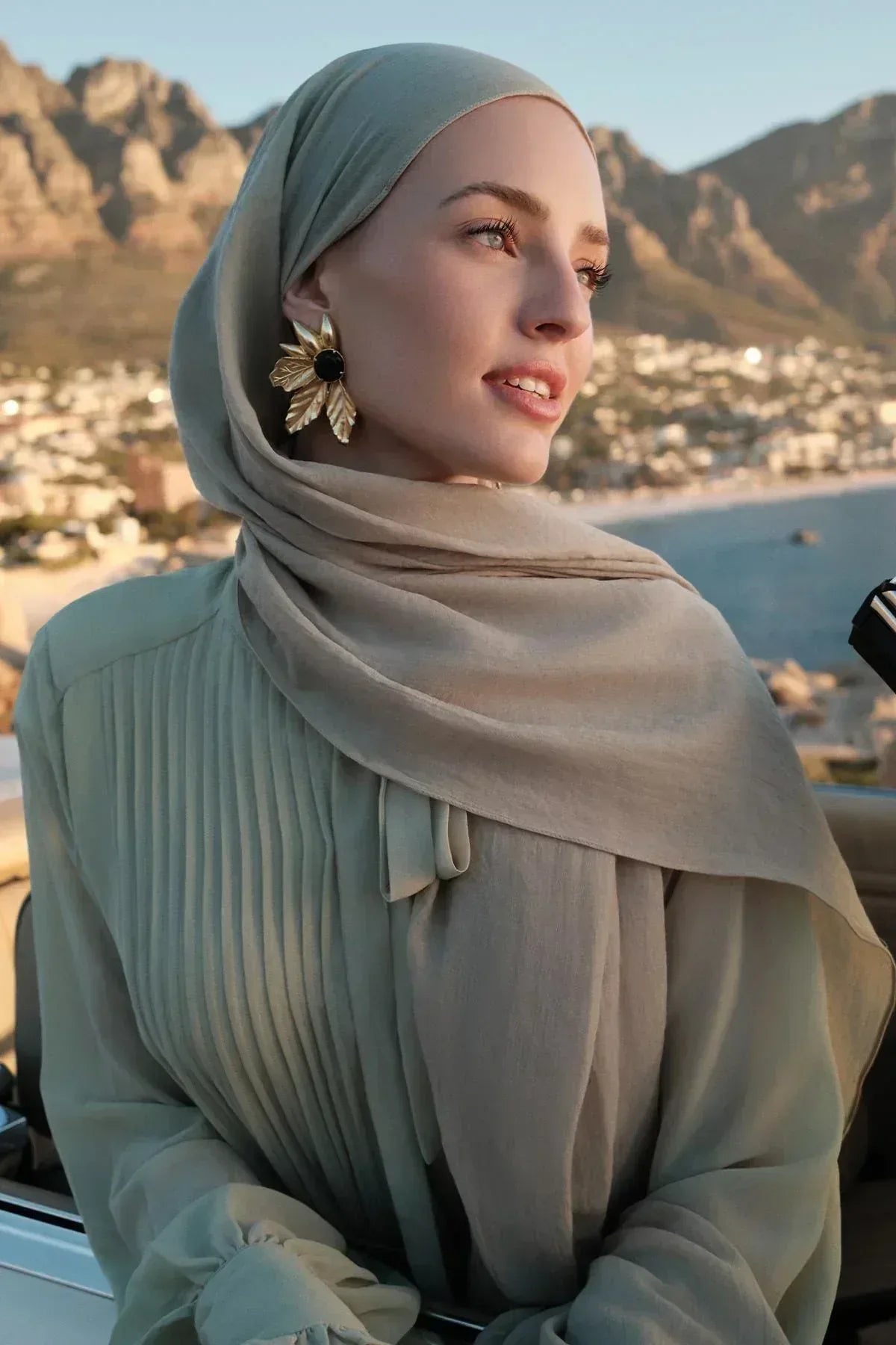 organic-cotton-crinkle-scarf-soft-green-1870 - Carell Hijab