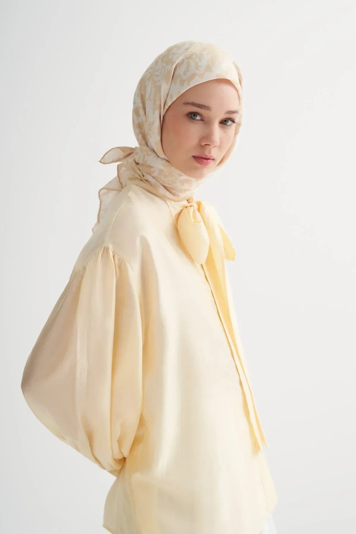 rosea-soft-scarf-yellow-4935 - Carell Hijab