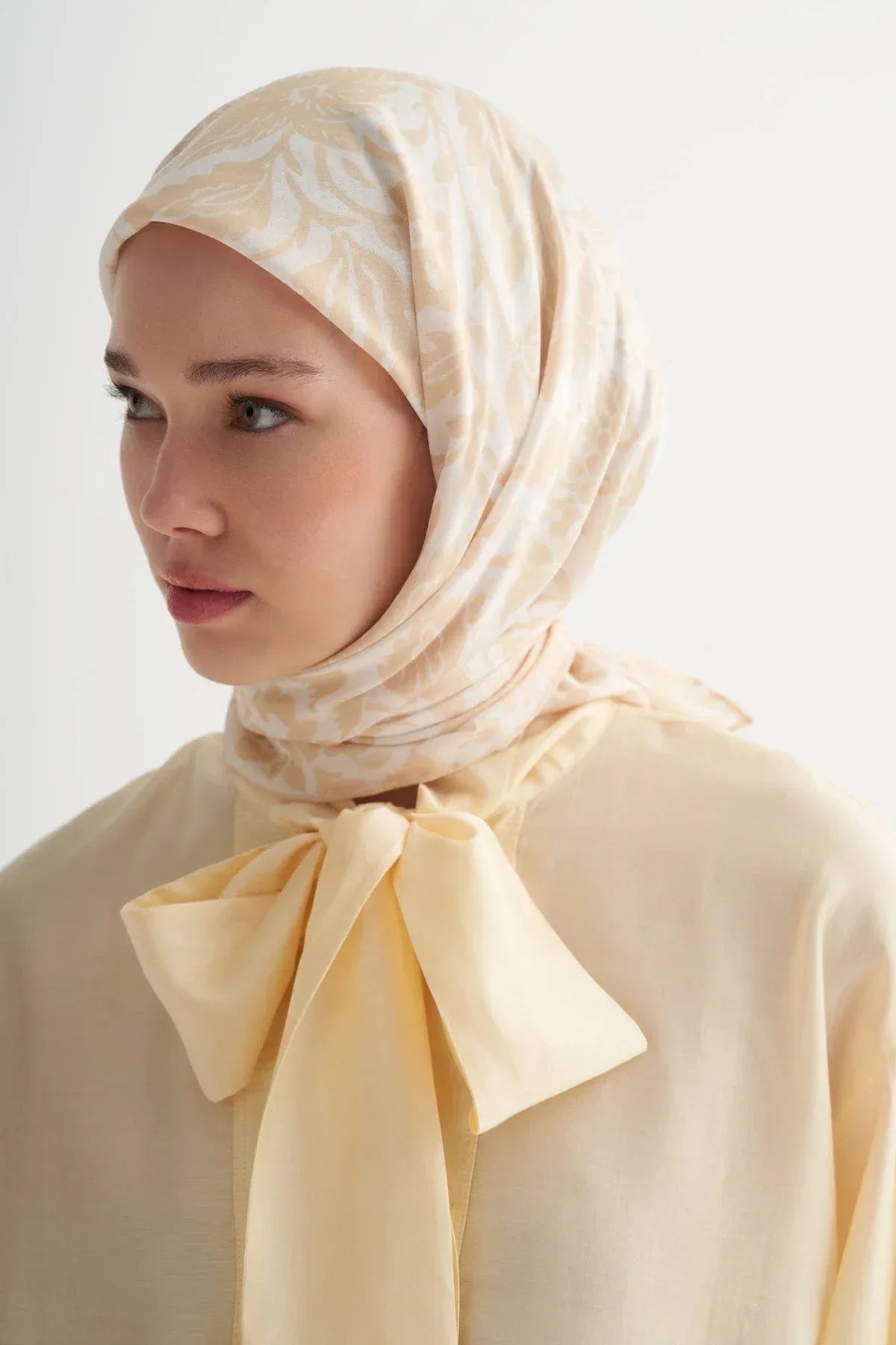 rosea-soft-scarf-yellow-4937 - Carell Hijab
