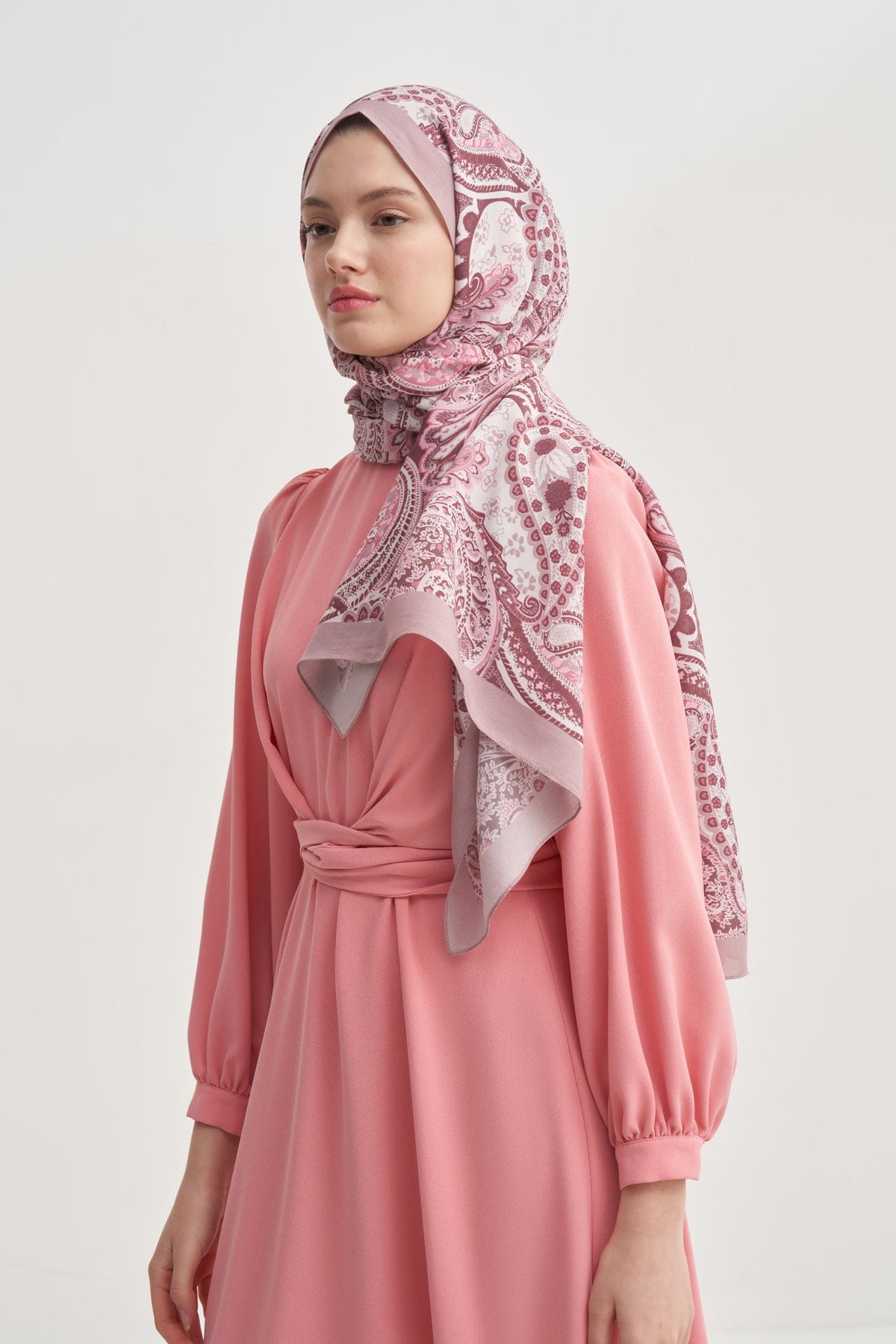 Rosella Nilla Cotton Scarf Soft Pink