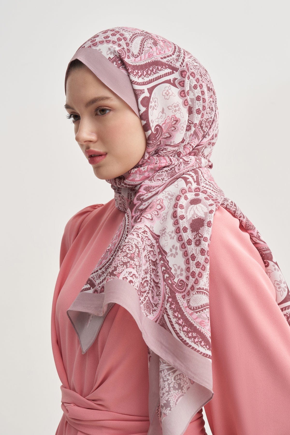 Rosella Nilla Cotton Scarf Soft Pink