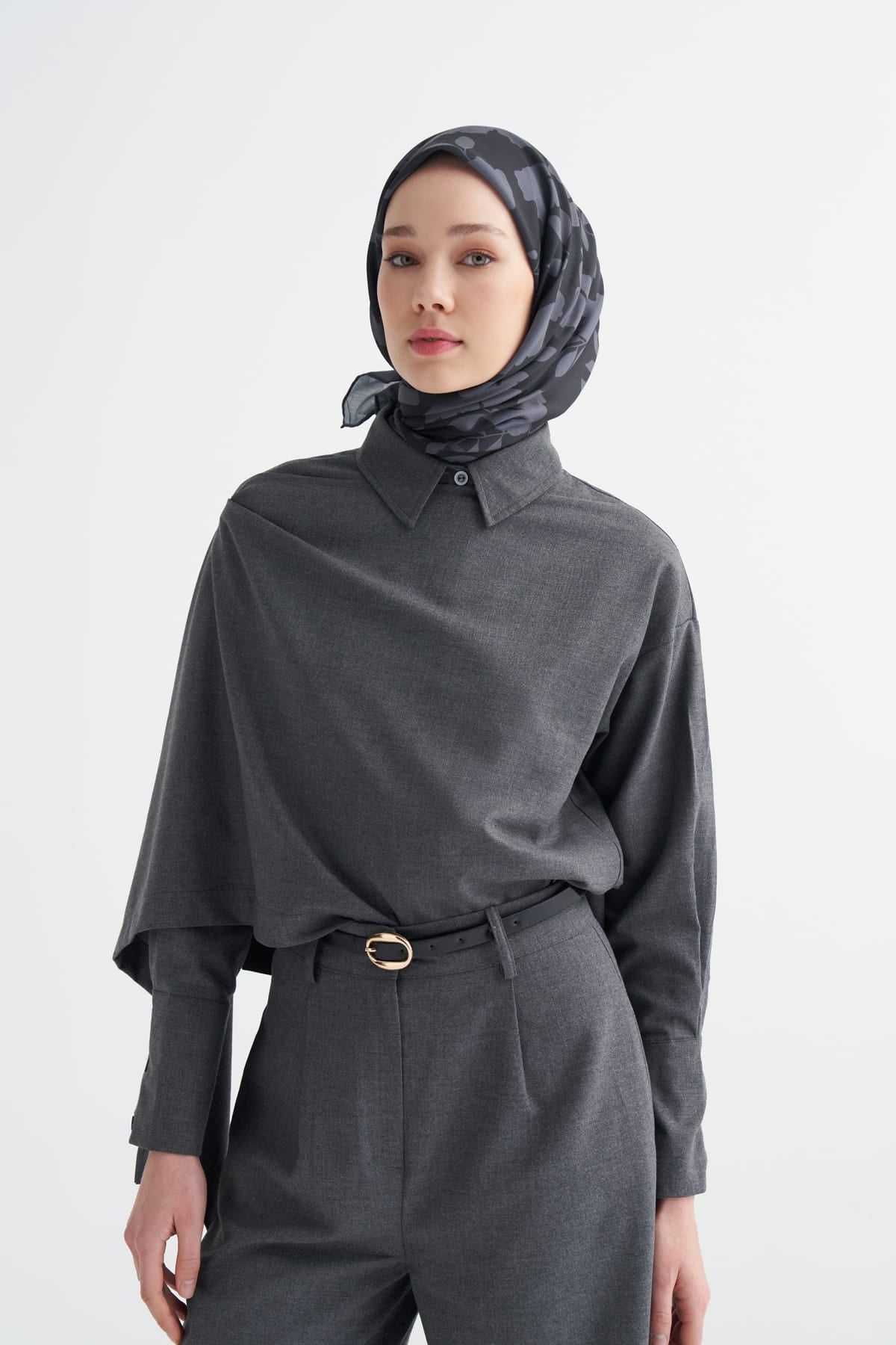 Rosena Soft Scarf Anthracite