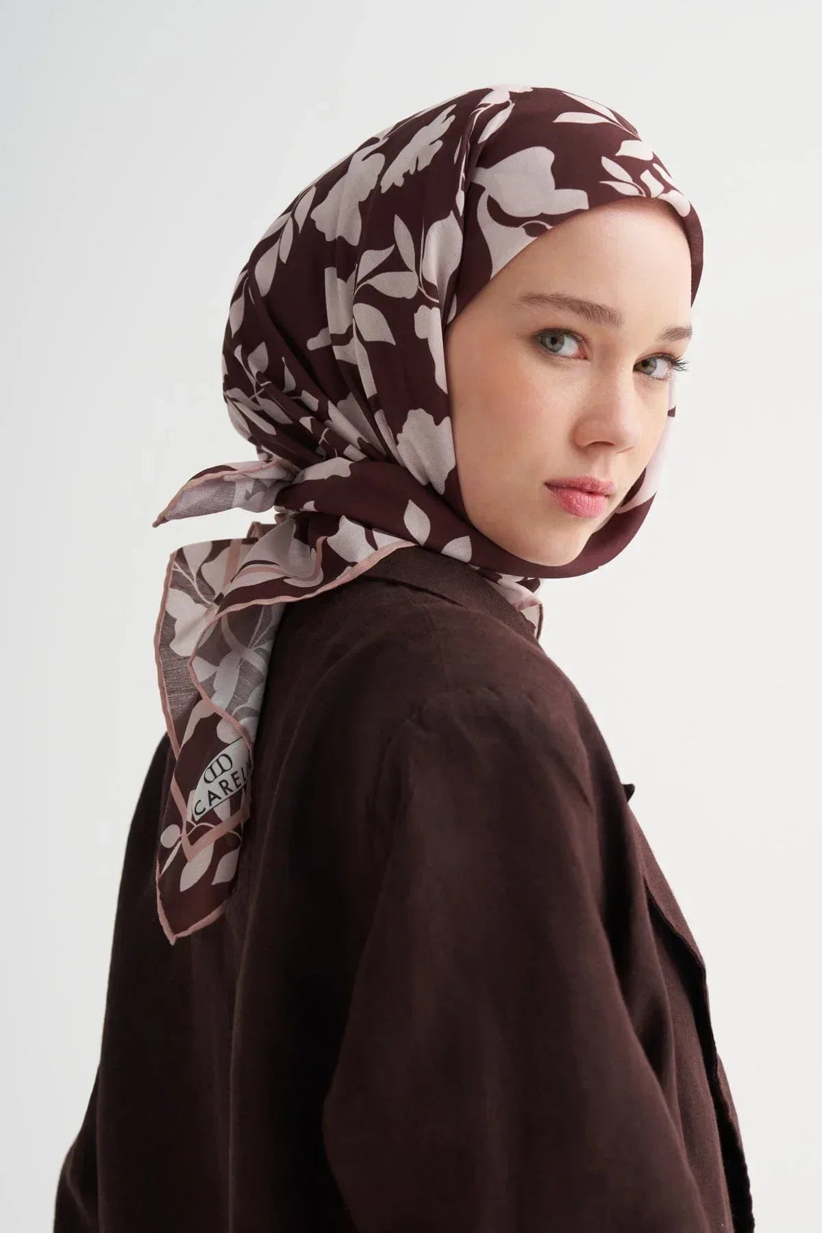 rosena-soft-scarf-brown-4968 - Carell Hijab