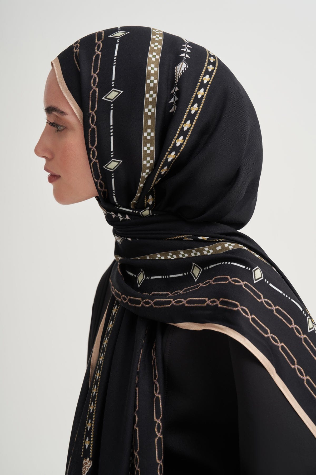 Saphira Incira Viscose Scarf Mink