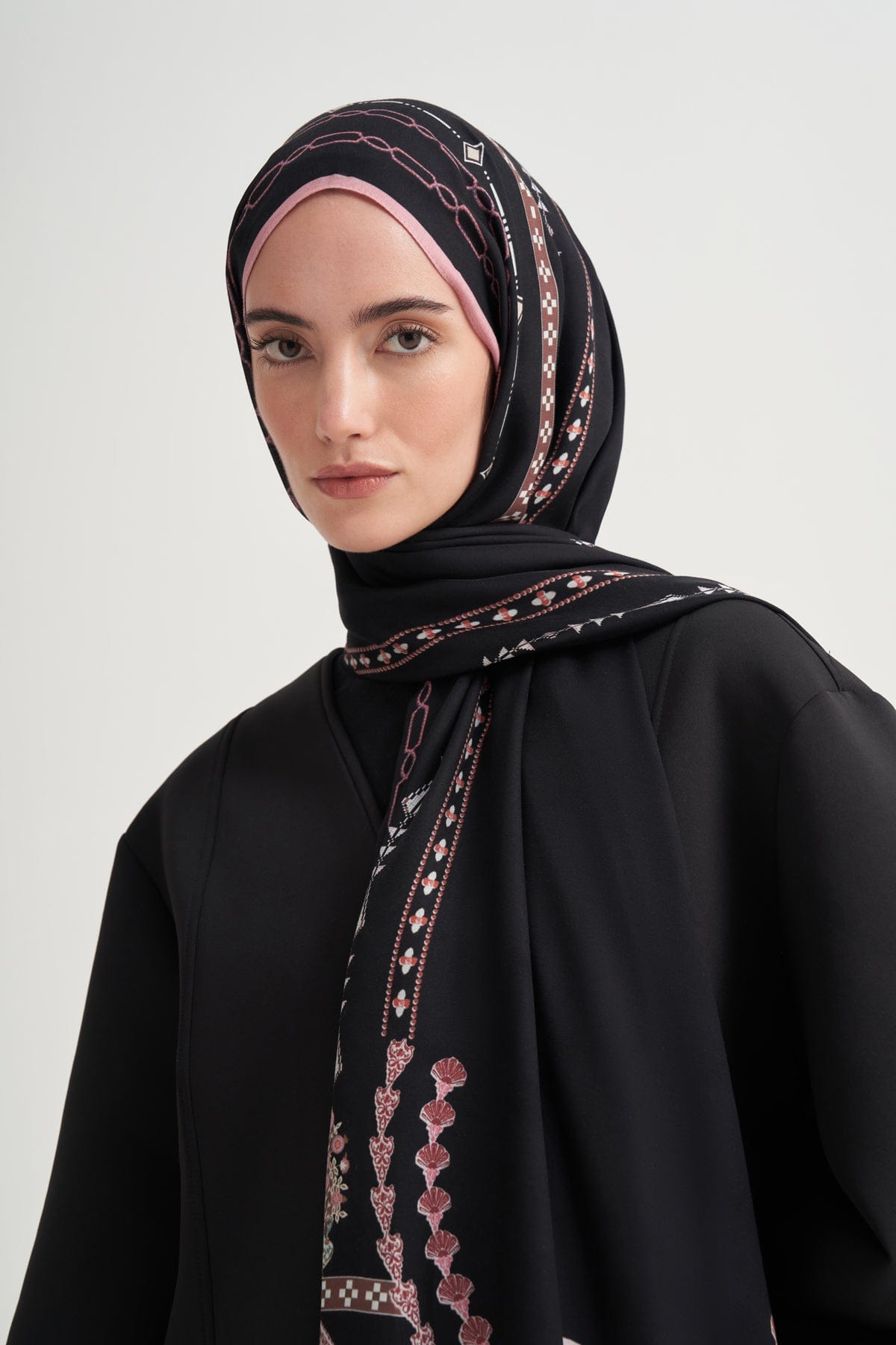 Saphira Incira Viscose Scarf Soft Pink