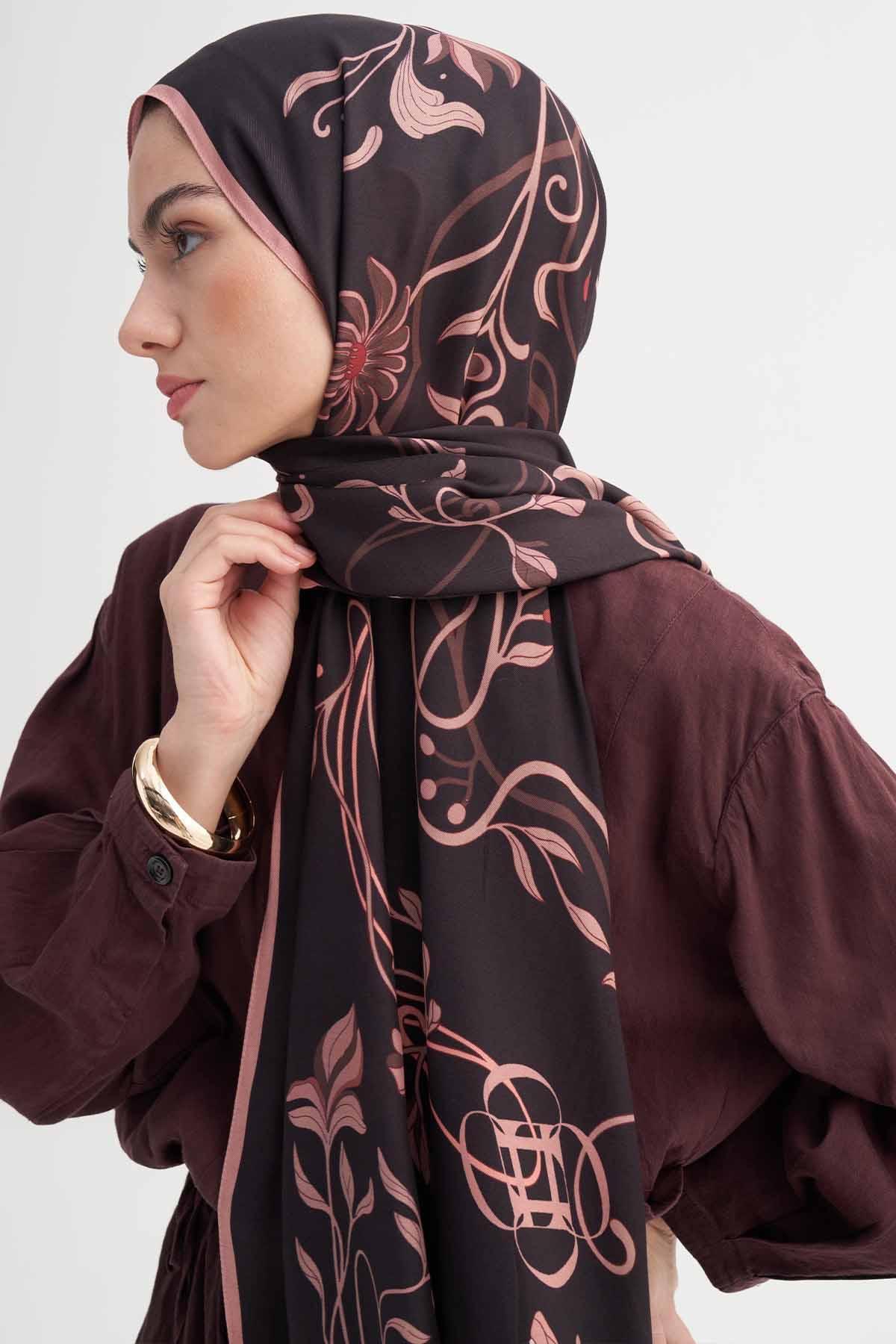 selira-incira-viscose-scarf-damson-4592 - Carell Hijab
