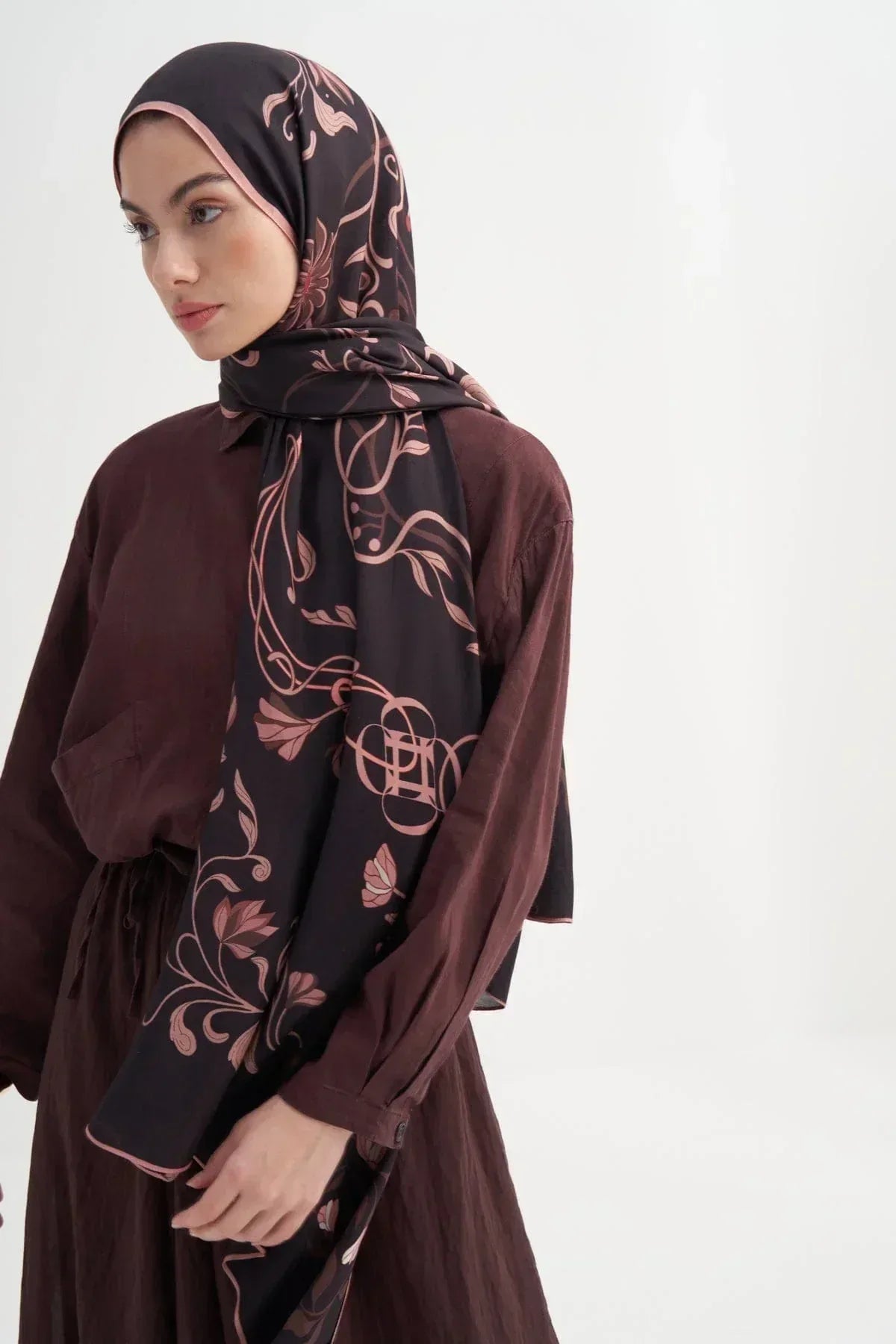 selira-incira-viscose-scarf-damson-4635 - Carell Hijab
