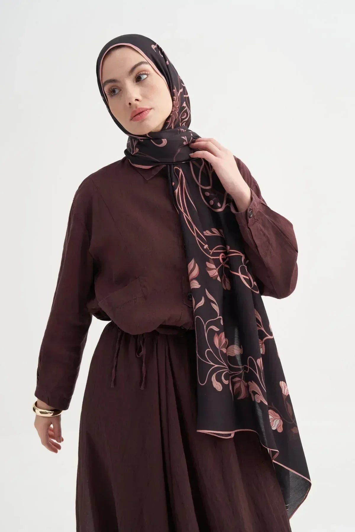 selira-incira-viscose-scarf-damson-4636 - Carell Hijab