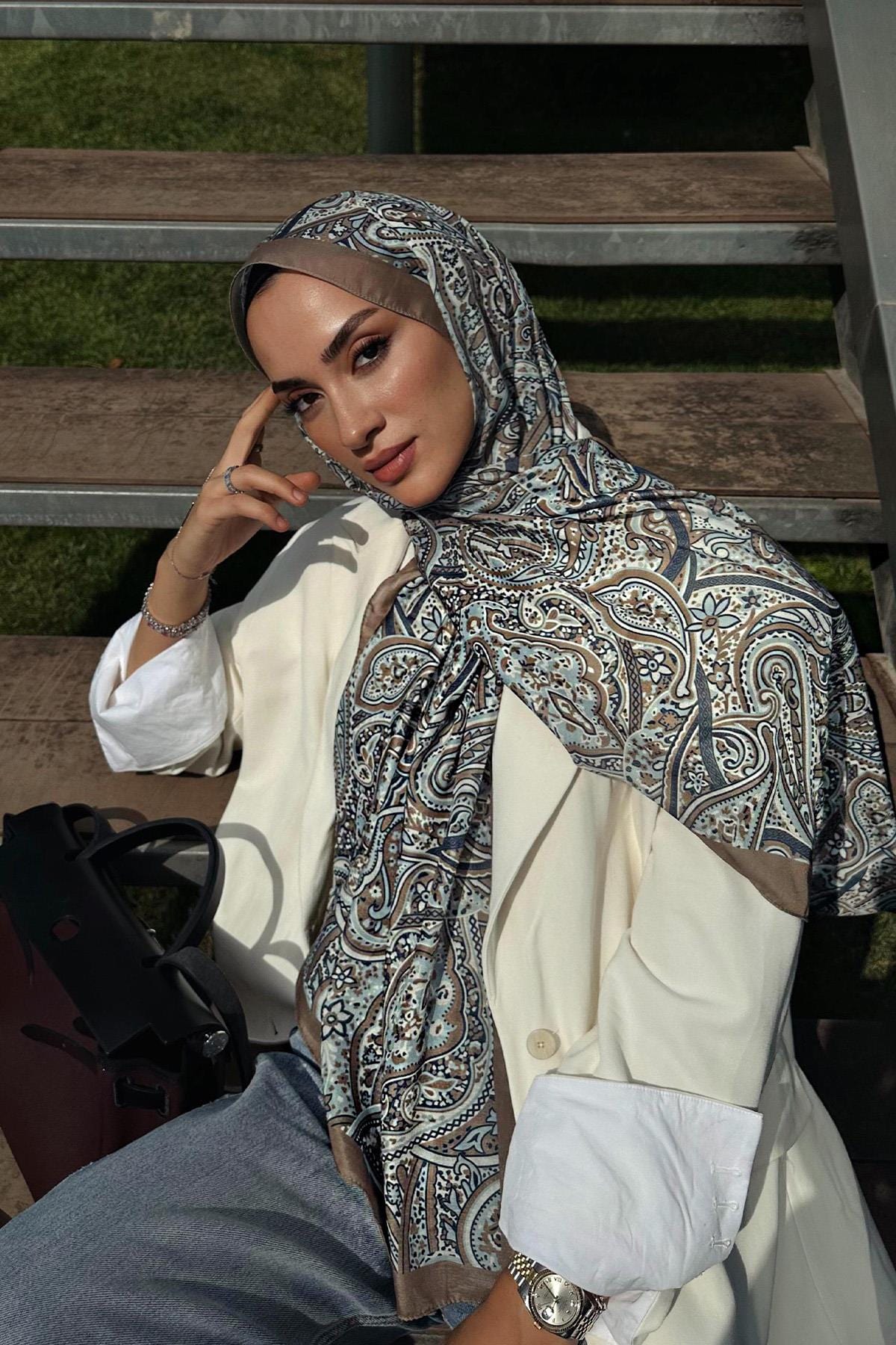 Sena Sever's Choice: Ephesus Nilla Cotton Scarf Cream