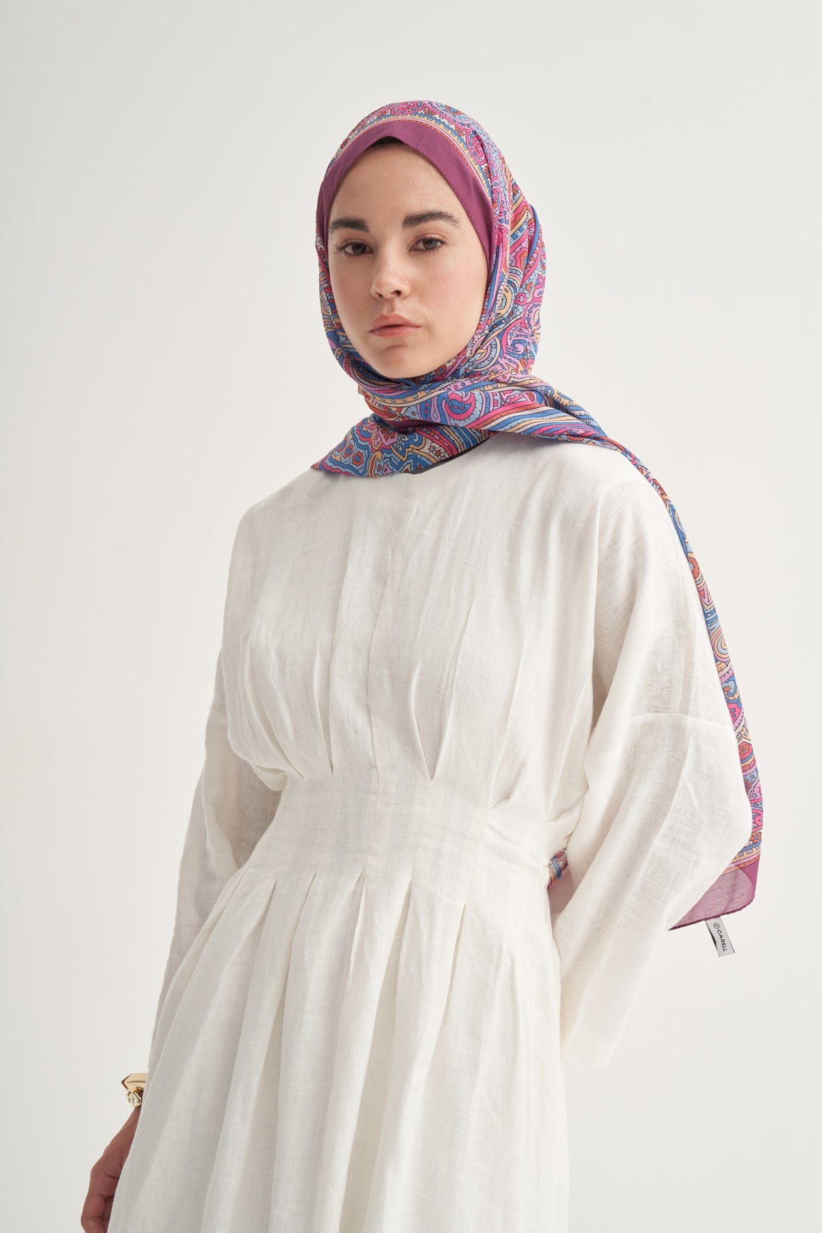 Sienna Nilla Cotton Scarf Pink