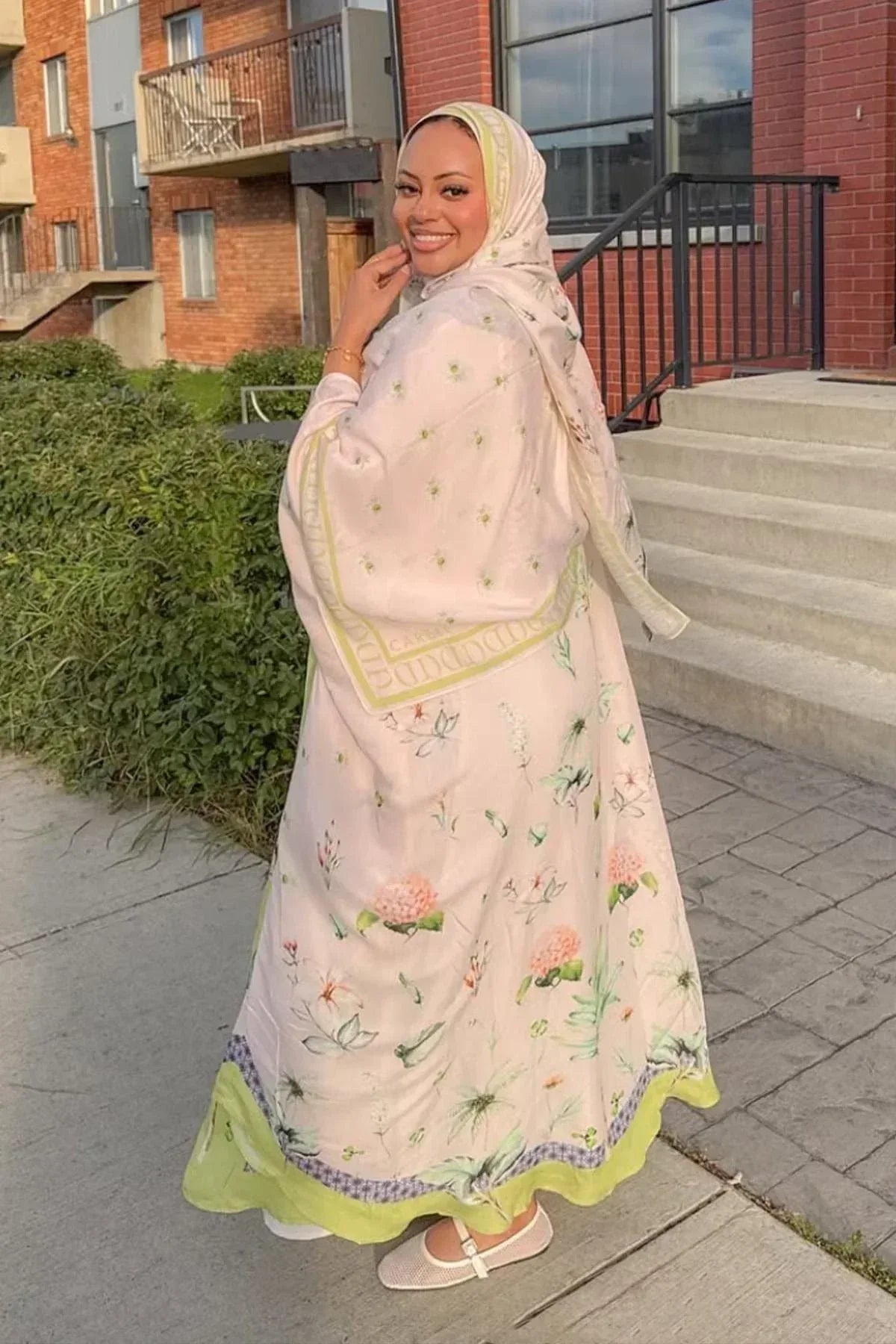 sumaya-shaarif-s-choice-lunara-viscose-kaftan-powder-pink-3826 - Carell Hijab