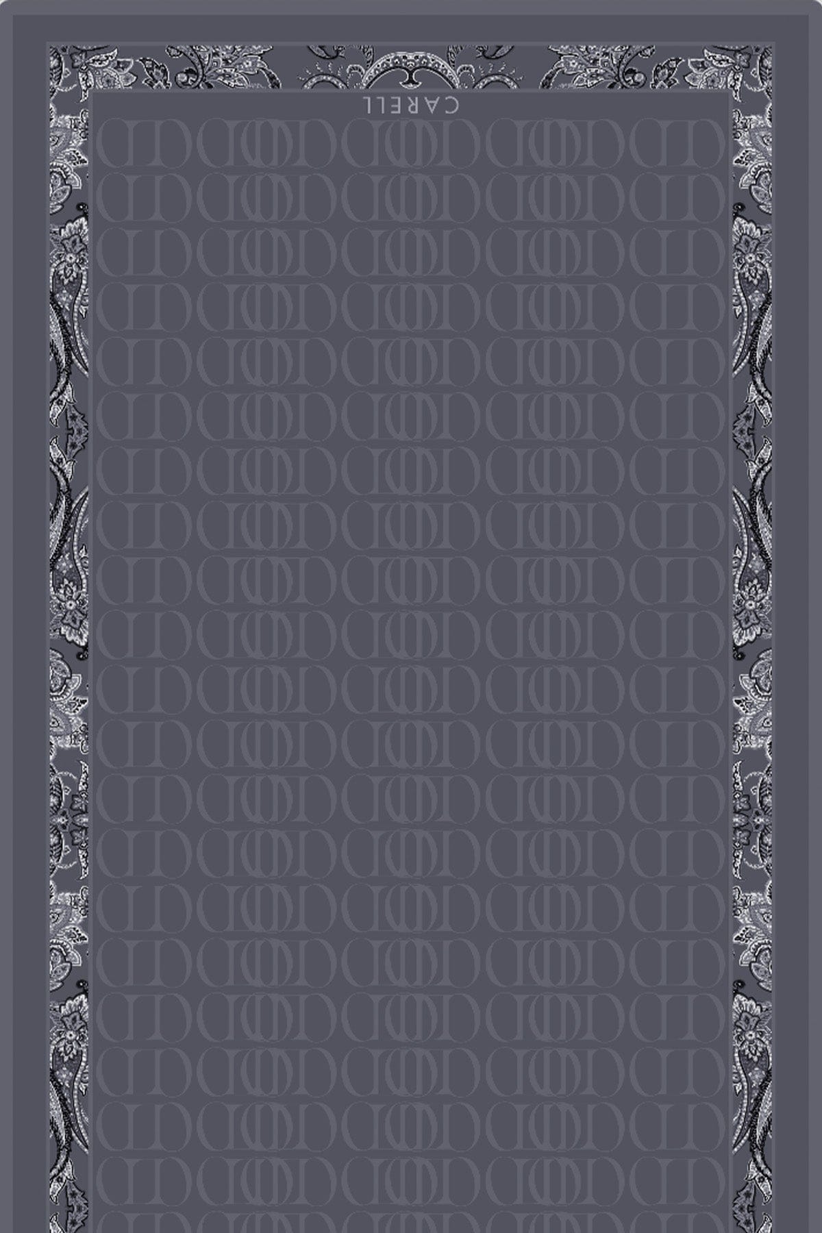 Sway Monogram Viscose Scarf Anthracite