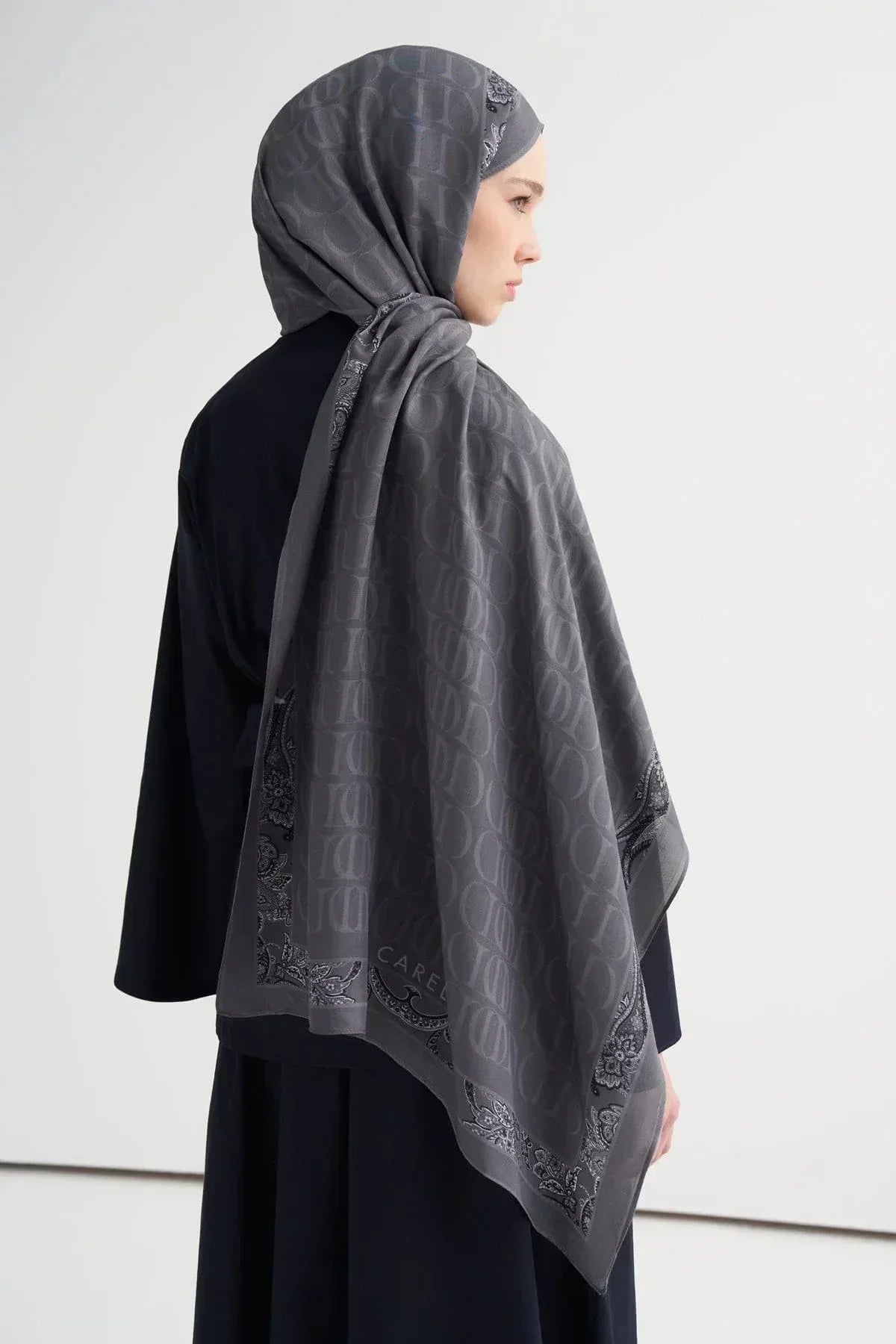 sway-monogram-viscose-scarf-anthracite-5367_7d7407f7-b4d6-4122-9f26-197b5a4b6a53 - Carell Hijab