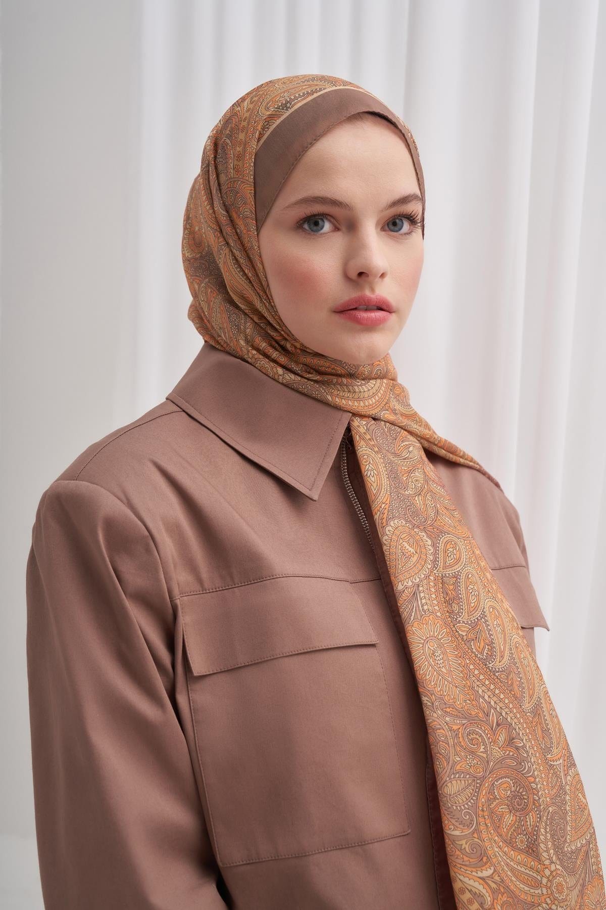 Vega Nilla Cotton Scarf Mink
