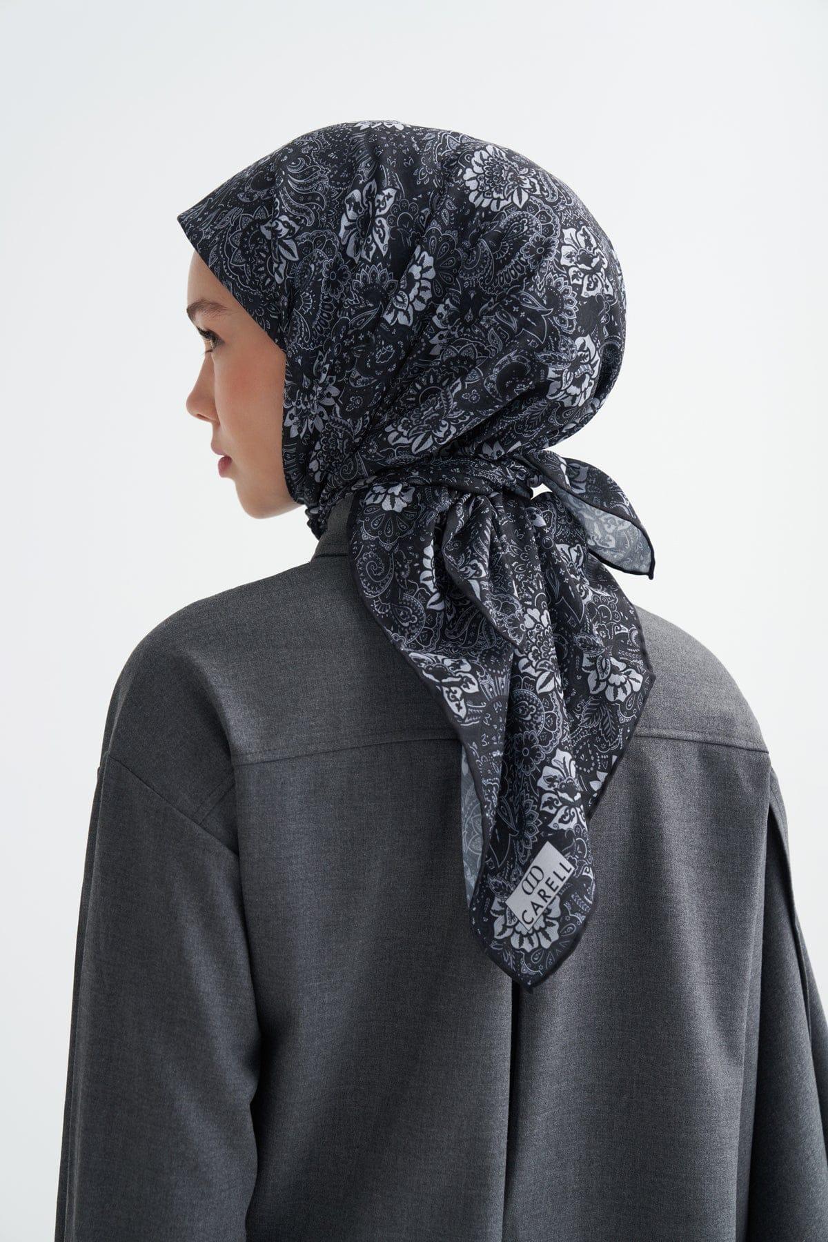 velora-soft-scarf-black-4932 - Carell Hijab