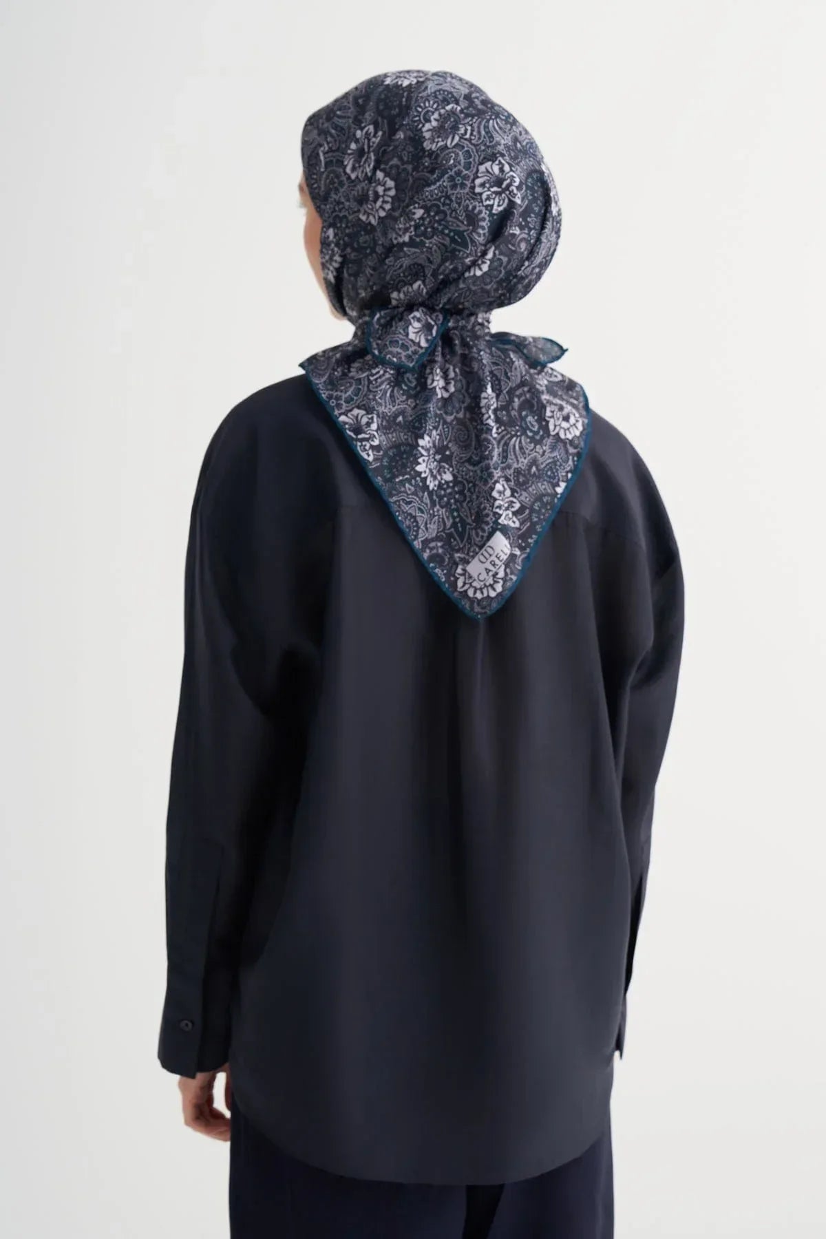 velora-soft-scarf-petrol-blue-4874 - Carell Hijab